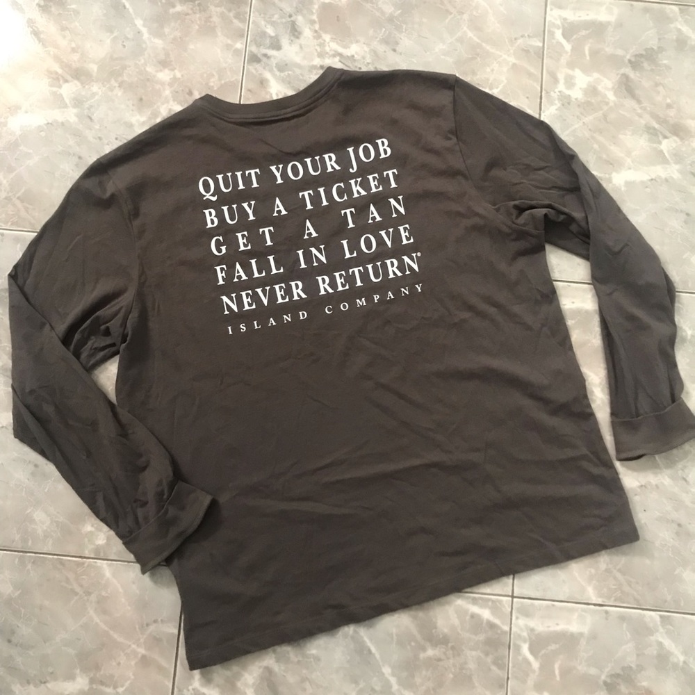 🆕 Island Company Long Sleeves - Quit Your Job